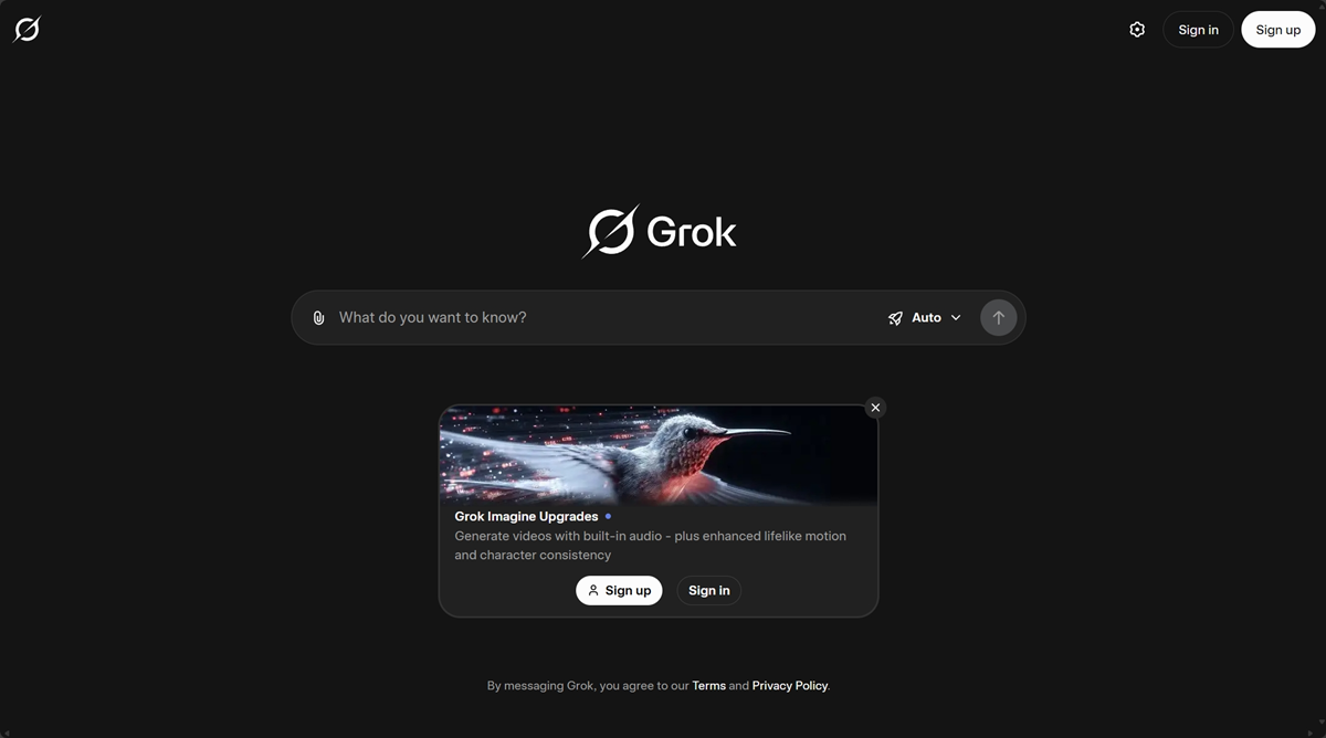 Grok 截图
